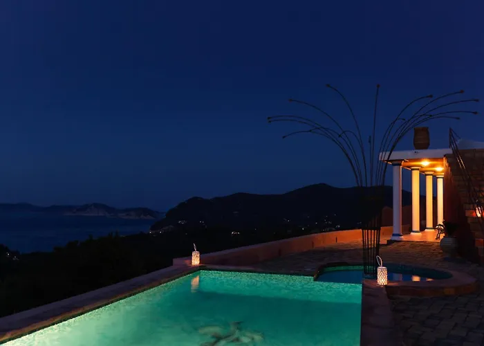 Sirens - Sea View Private Pool Villa Szkópelosz